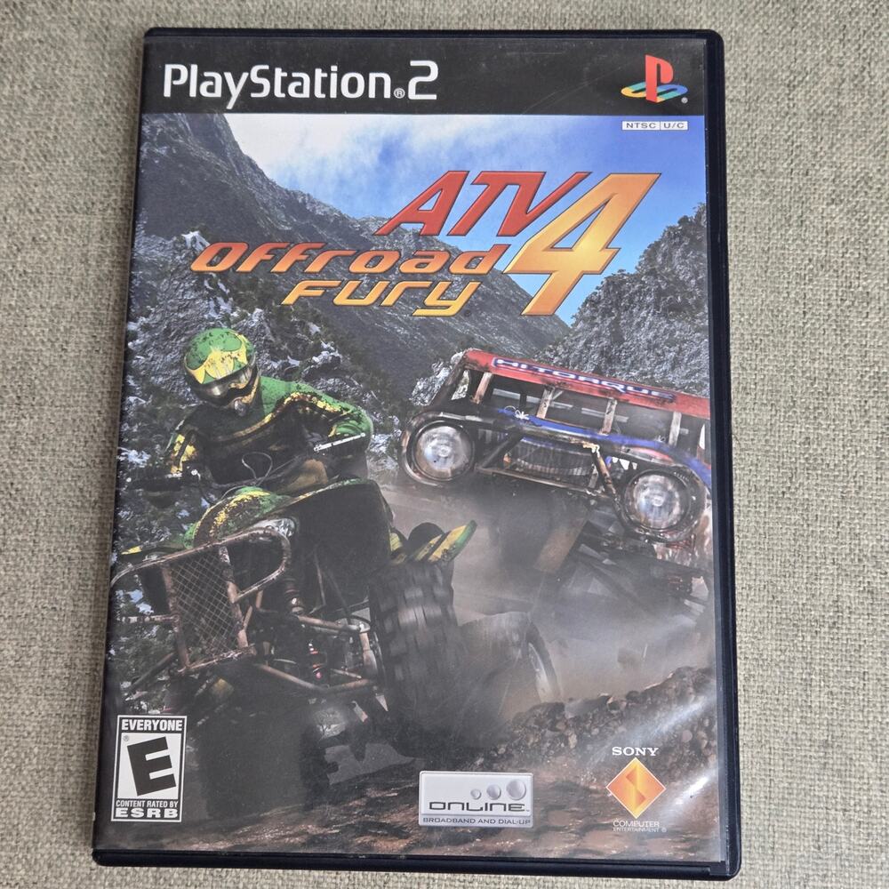 ATV Offroad Fury 4 PS2 Tear up the tracks!
Classic PlayStation 2 racing game